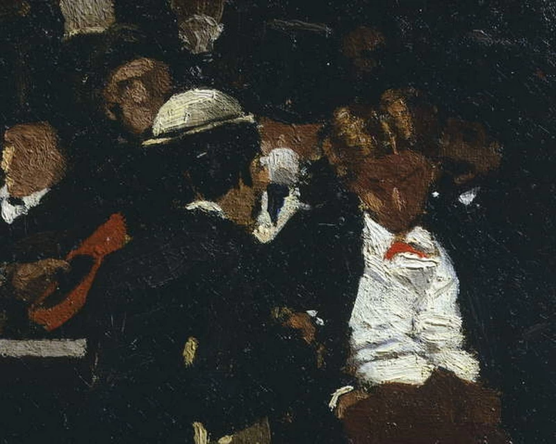 Piazza san Marco - Galleria Nazionale d'Arte Moderna e Contemporanea, Roma, dettaglio 1